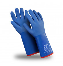 Перчатки Manipula Specialist® Айсберг (хлопок/акриловый мех+ПВХ), ТРВ-19/WG-788